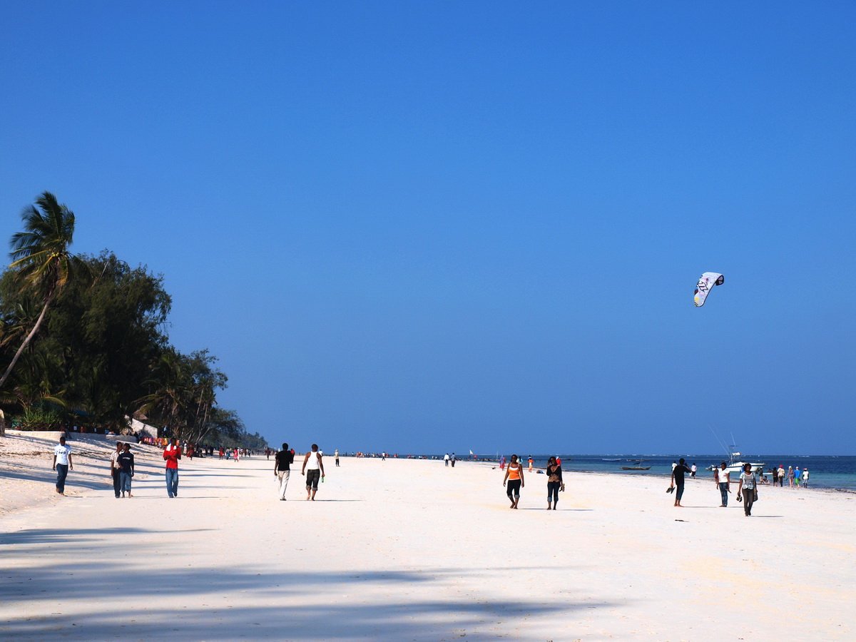 Watamu Beach on the Indian Ocean coast of Kenya